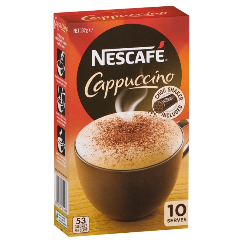 NESCAFÉ Cappuccino Sachets - 10 Serves - Catchme.lk