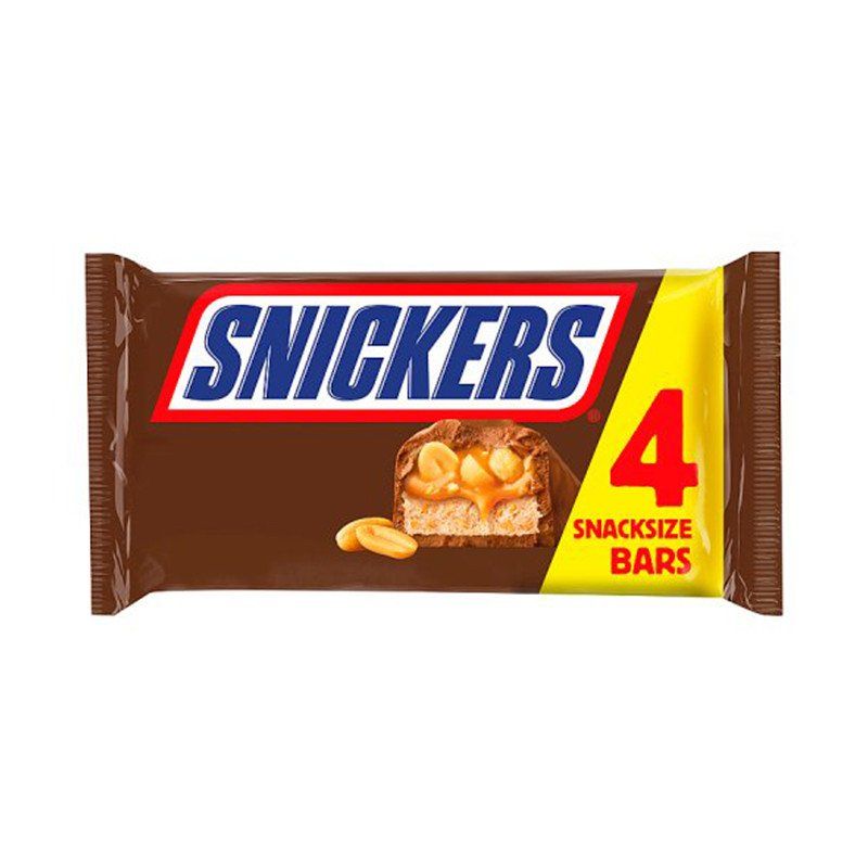 Snickers Snacksize 4 Pack 142g - Catchme.lk