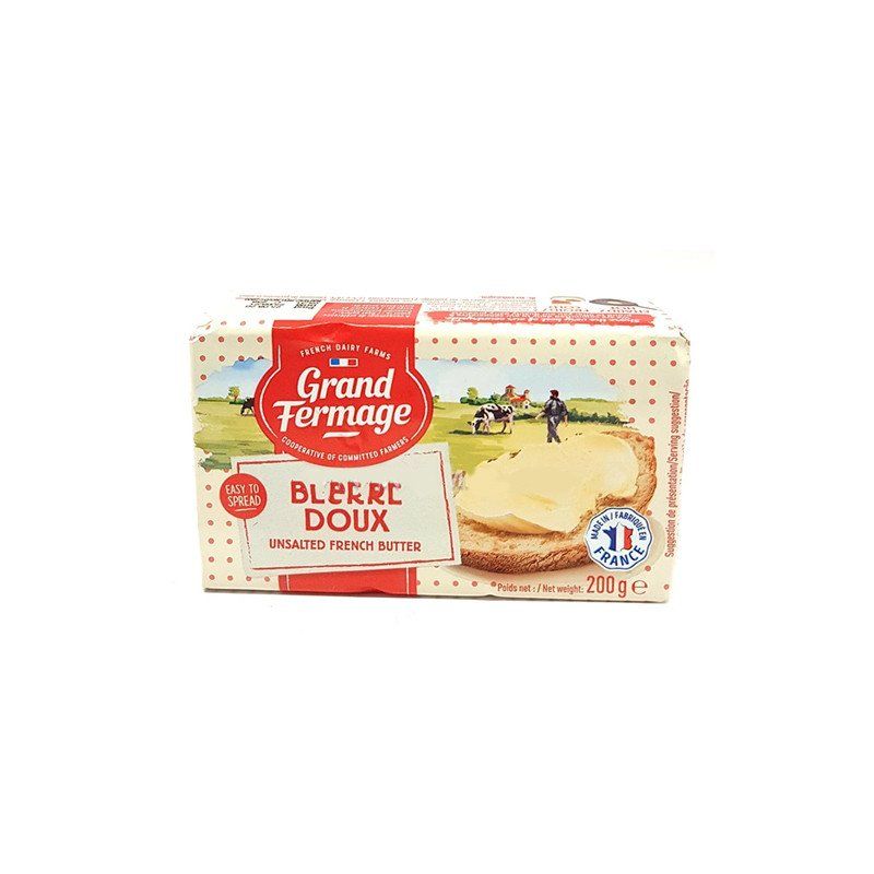 Grand Fermage Unsalted French Butter 200g - Catchme.lk