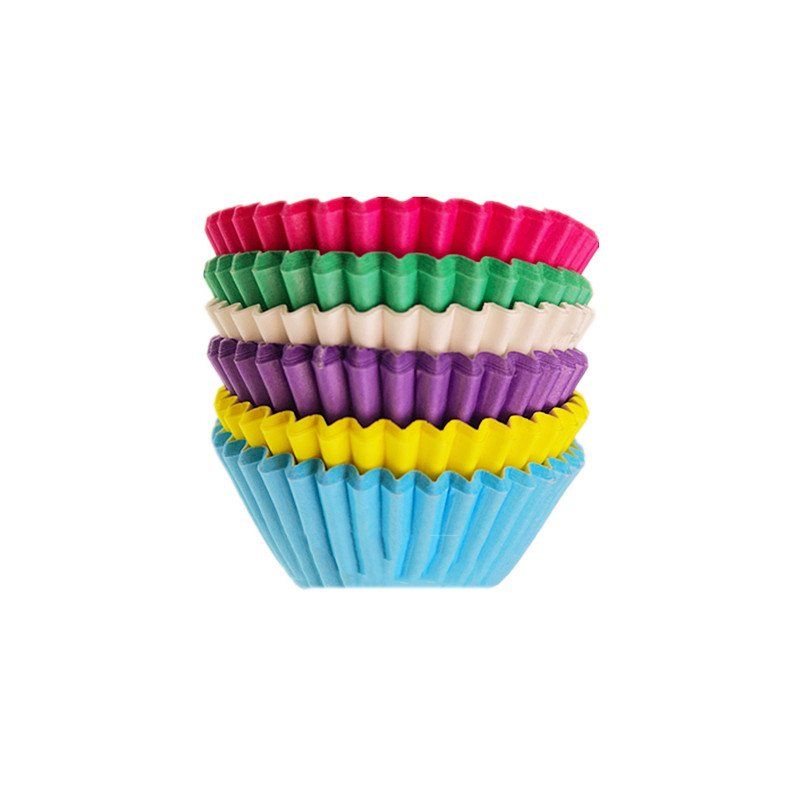 Colorful Cupcake Paper Cups 4cm 100Pcs Pack Catchme.lk