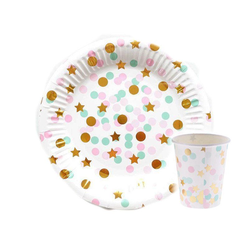 Paper Plates with Cups Catchme.lk