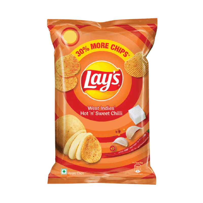 Lay's Potato Chips - West Indies' Hot N' Sweet Chilli 52g - Catchme.lk