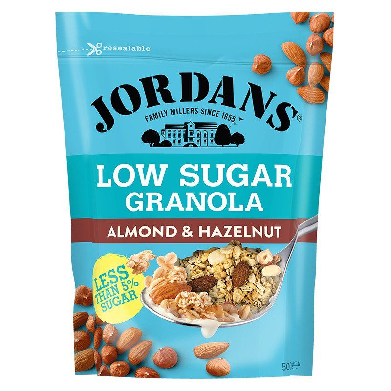Jordans Low Sugar Granola Almond And Hazelnut 500g Catchme.lk