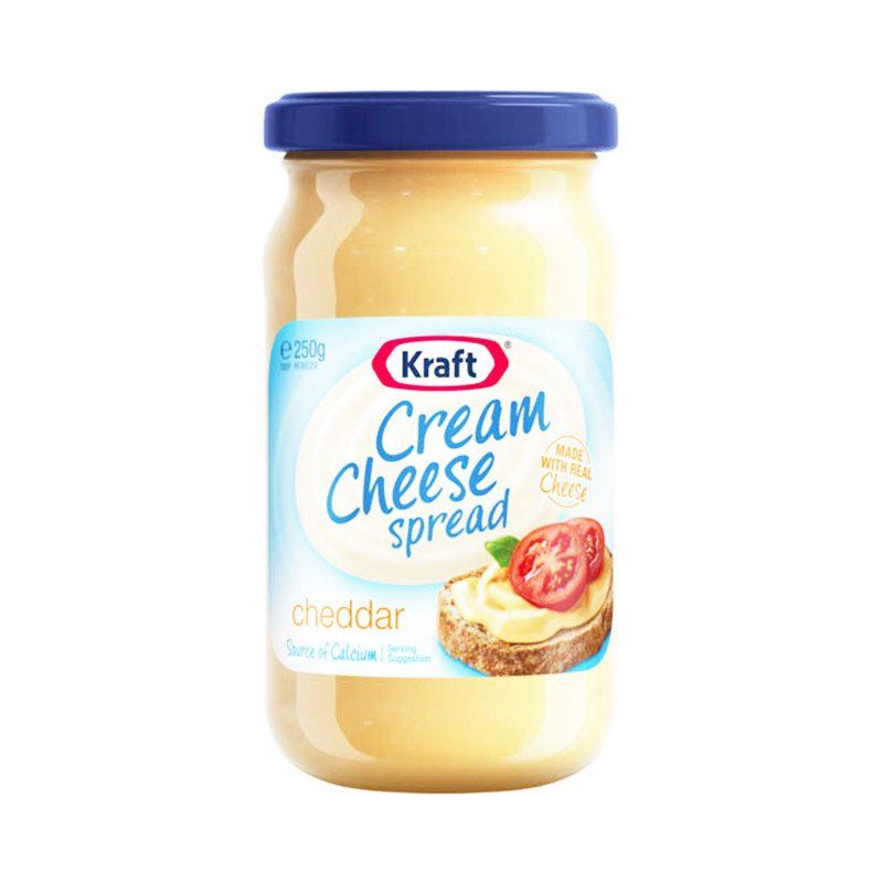 Kraft Cream Cheese Spread Cheddar - 250g - Catchme.lk