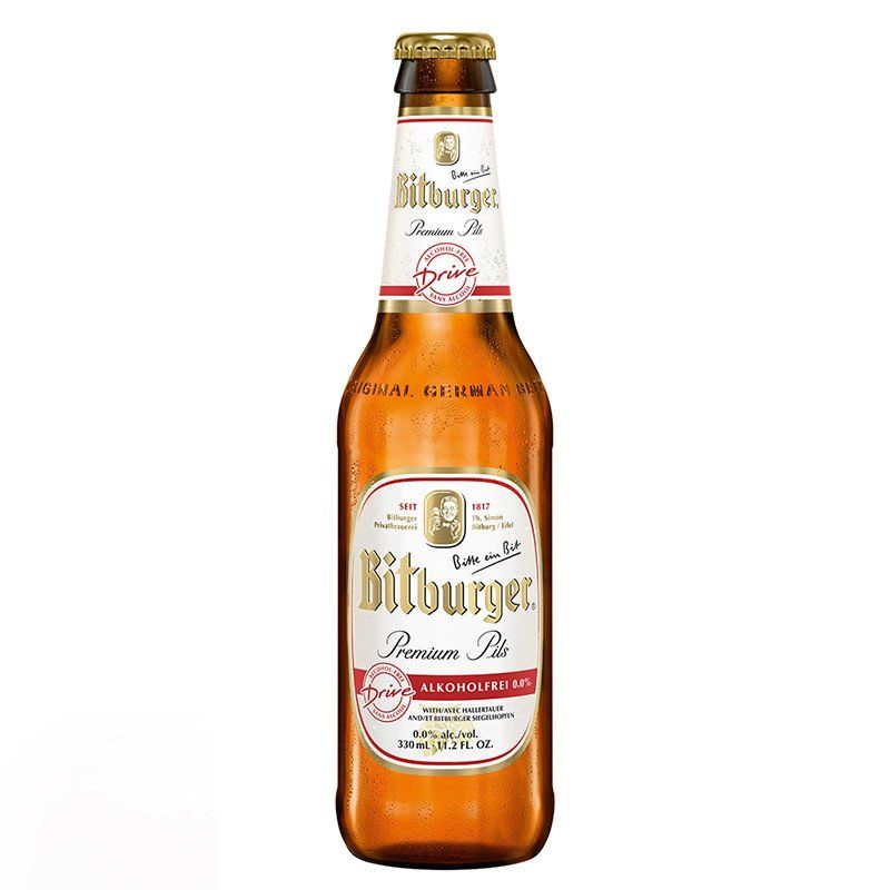 Bitburger Drive Non Alcoholic Beer 330ml Catchme.lk