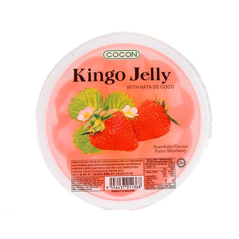 Cocon Kingo Jelly Strawberry Flavor - 420g - Catchme.lk