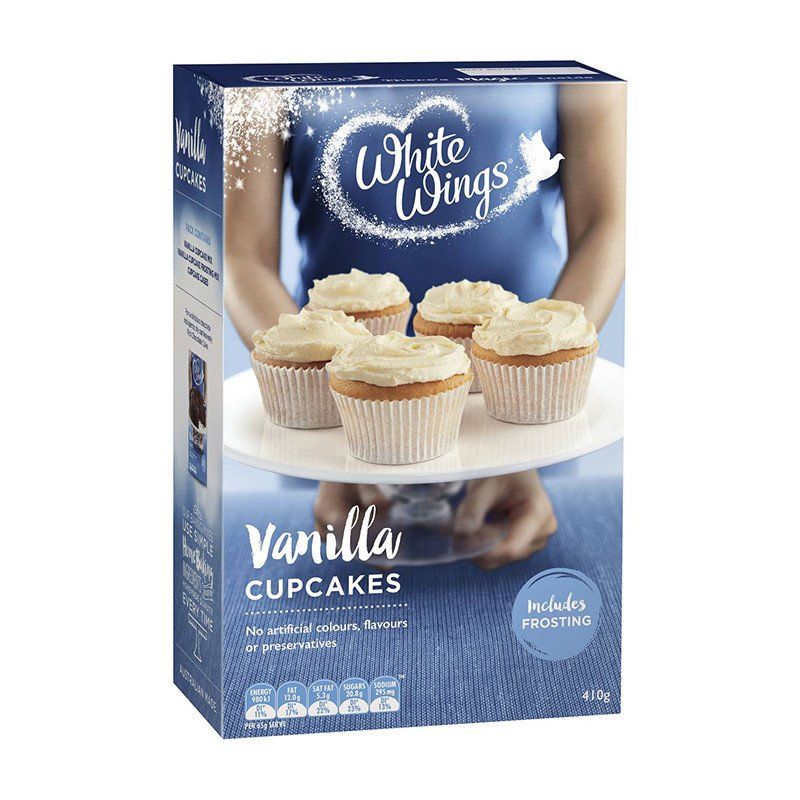 White Wings Vanilla CupCake 410g Catchme.lk