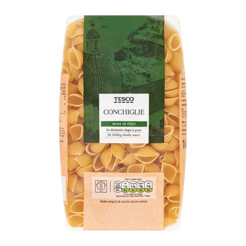 Tesco Conchiglie Shell Pasta 1kg - Catchme.lk