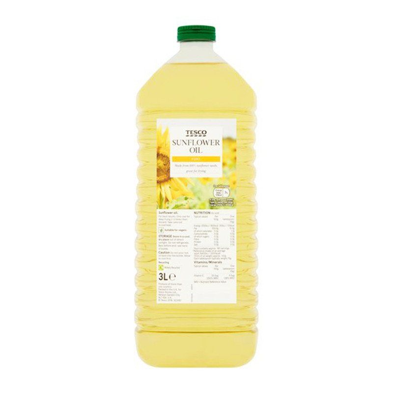 Tesco Sunflower Oil 3L Catchme.lk