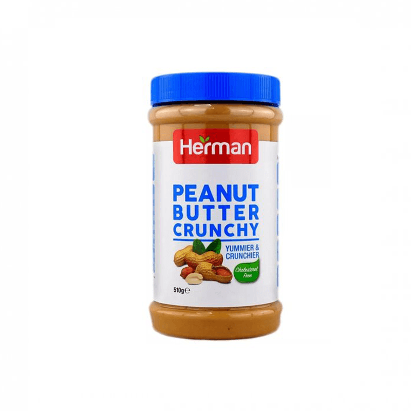 Herman Peanut Butter Crunchy Spread - 510g - Catchme.lk