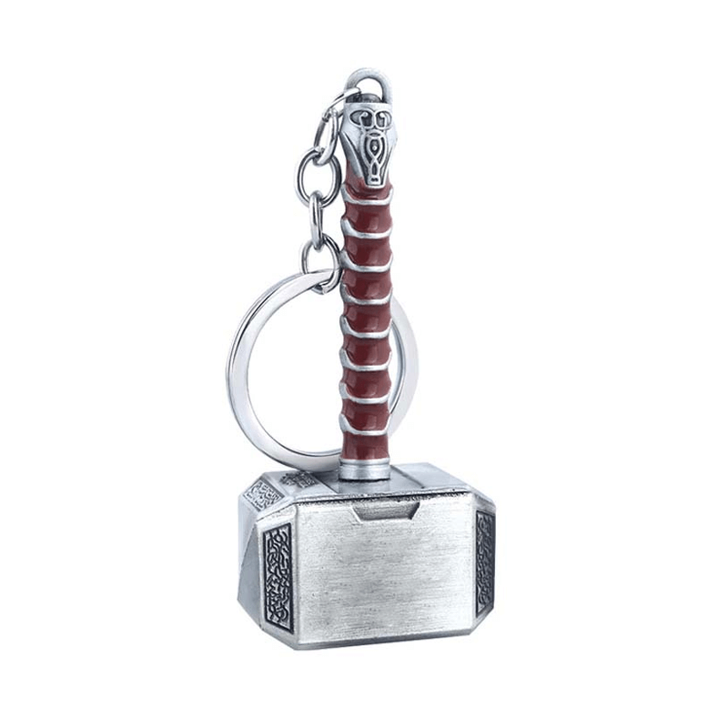 Thor hammer deals metal keychain