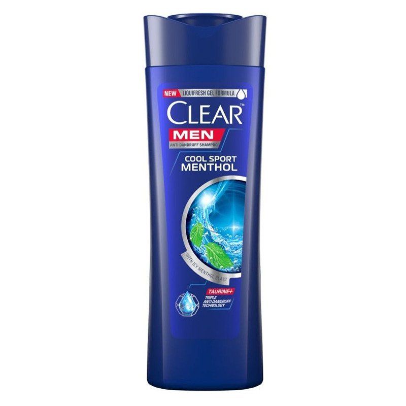 Clear Cool Sport Menthol Anti-dandruff Shampoo For Men 180ml - Catchme.lk