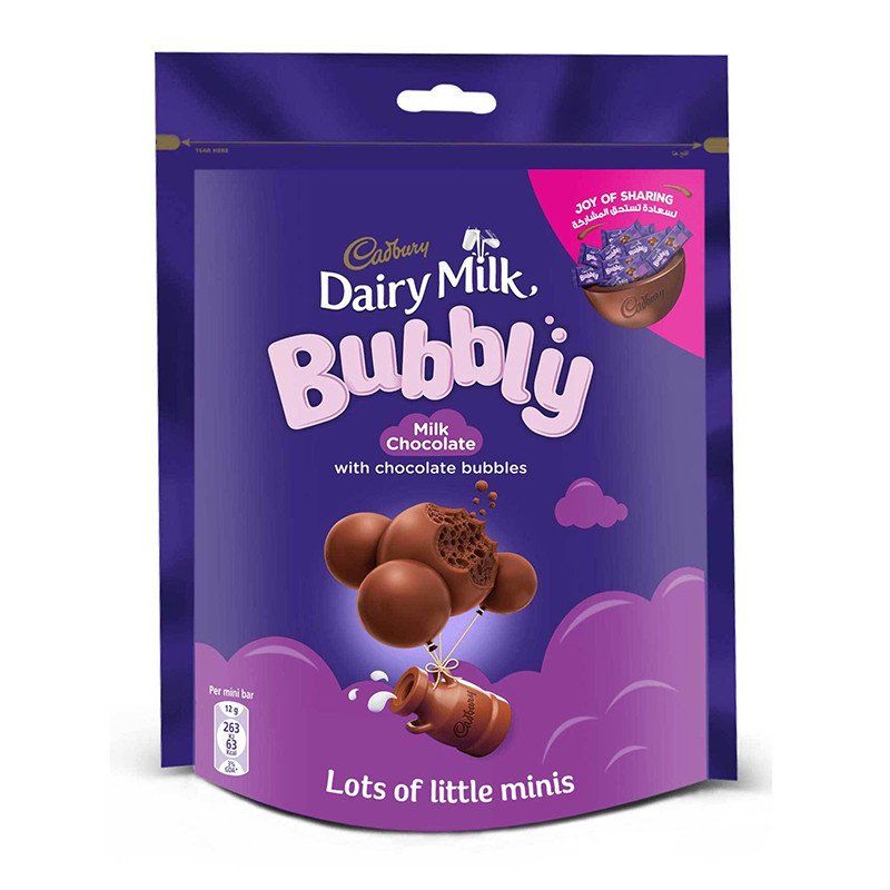 Cadbury Dairy Milk Bubbly 204g Catchme.lk