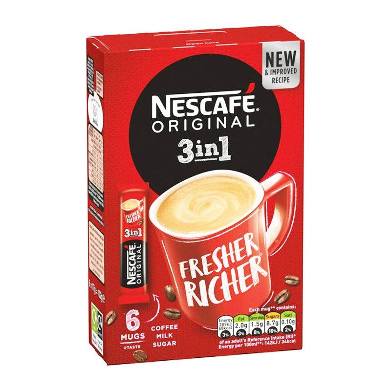 Nescafe 3 In 1 Original 102g - Catchme.lk