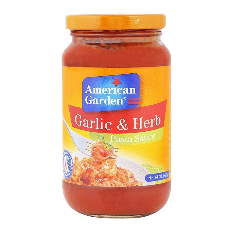 American Garden Garlic & Herb Pasta Sauce 397g Catchme.lk