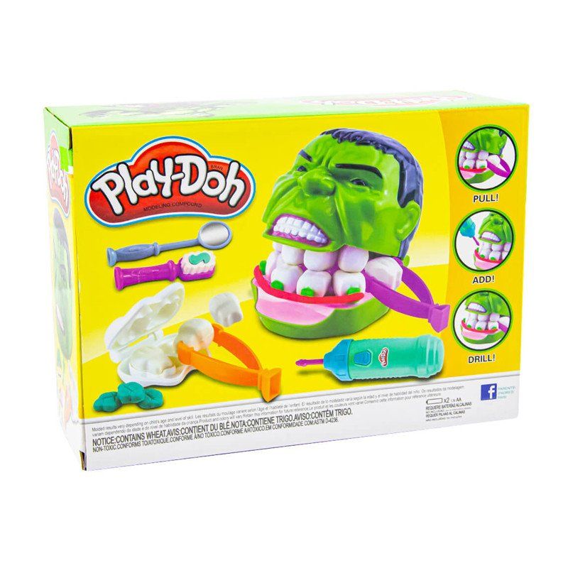 Play Doh Dentist Set Hulk PD8652 - Catchme.lk