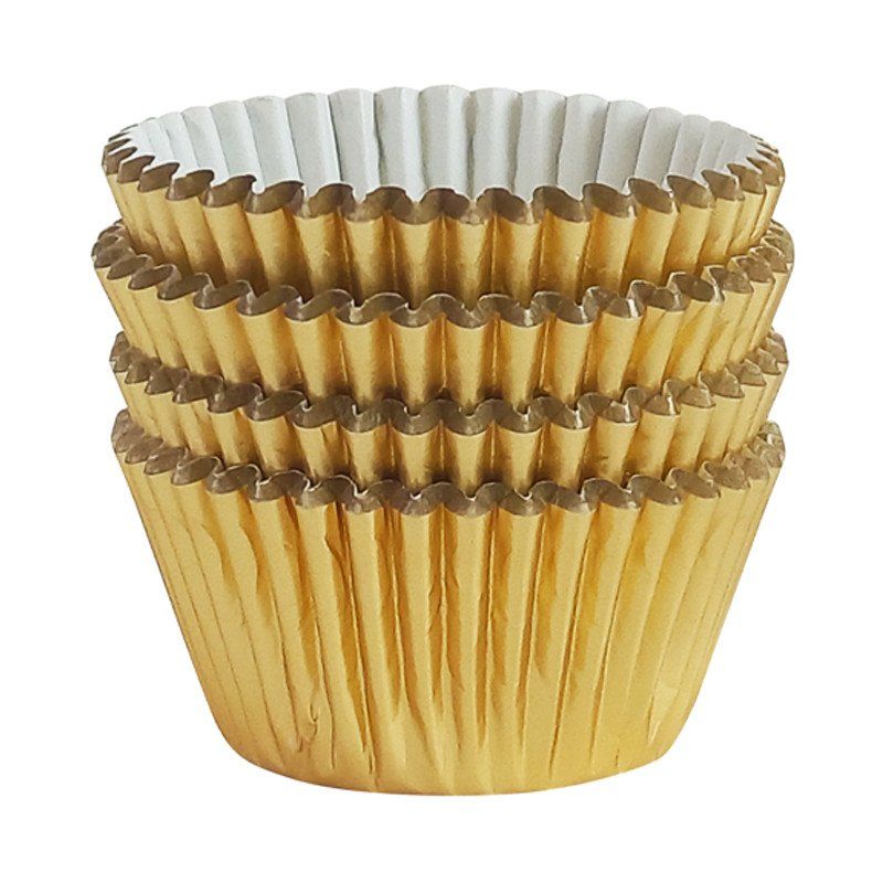 Target Pack Cup Cake Cases 9.5cm 100pcs Gold Catchme.lk