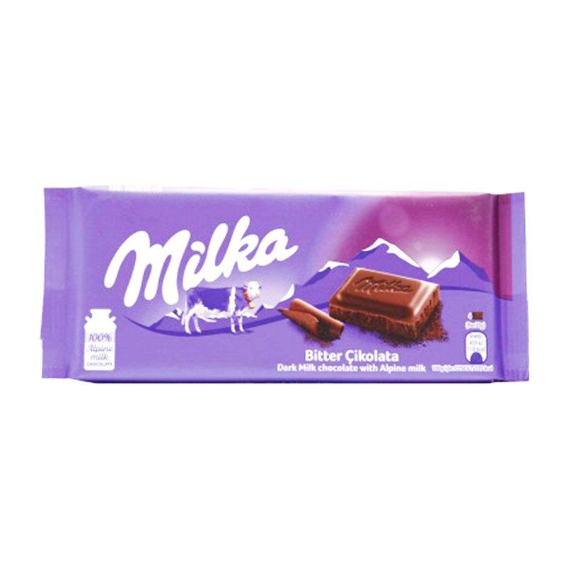 Milka Dark Milk Chocolate With Alpine Milk 100g - Catchme.lk