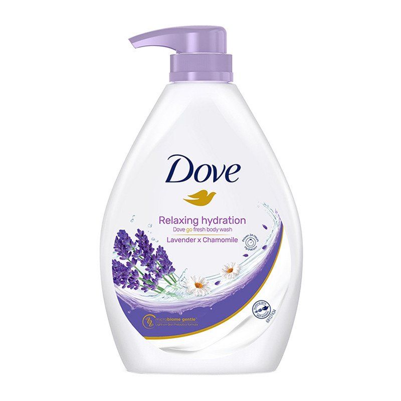Dove Go Fresh Relaxing Hydration Lavender X Chamomile Body Wash 1L
