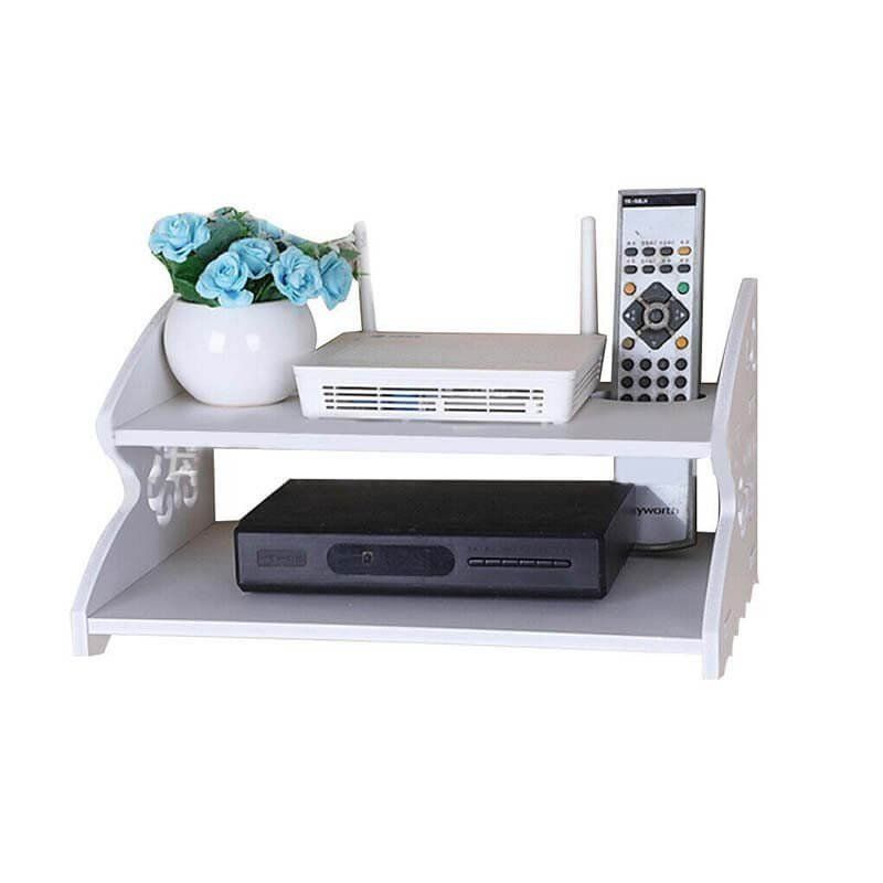 SS Arts Wall Mounted TV Set Up Box Storage Shelf Catchme.lk