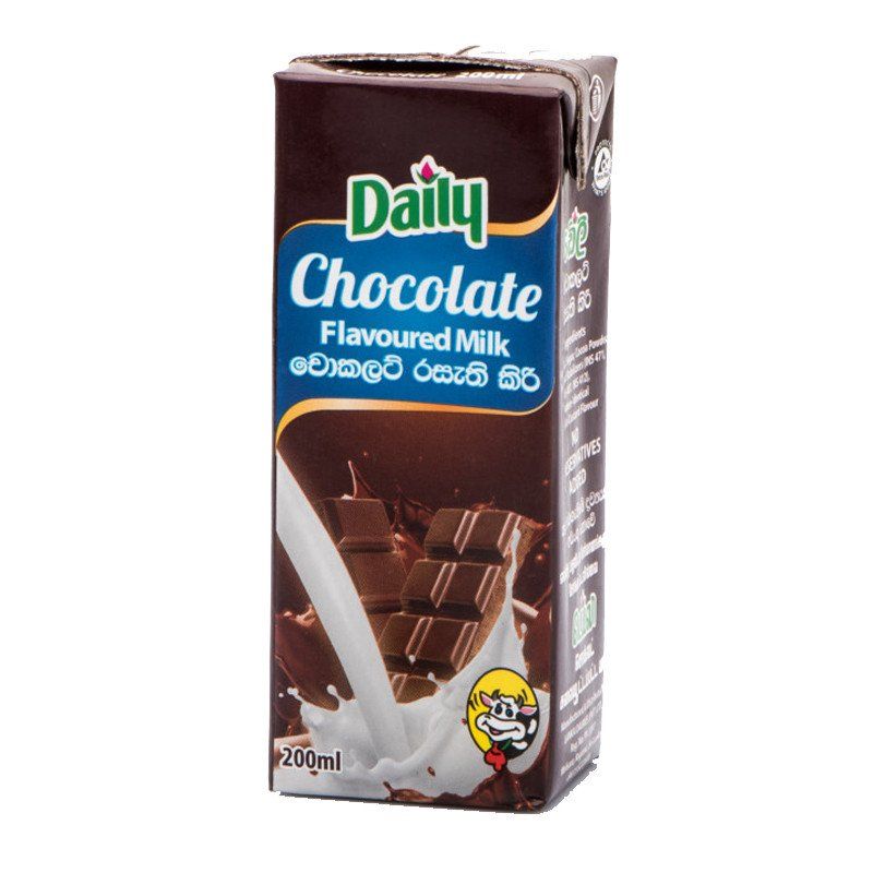Daily Chocolate Flavoured Milk 180ml Catchme.lk