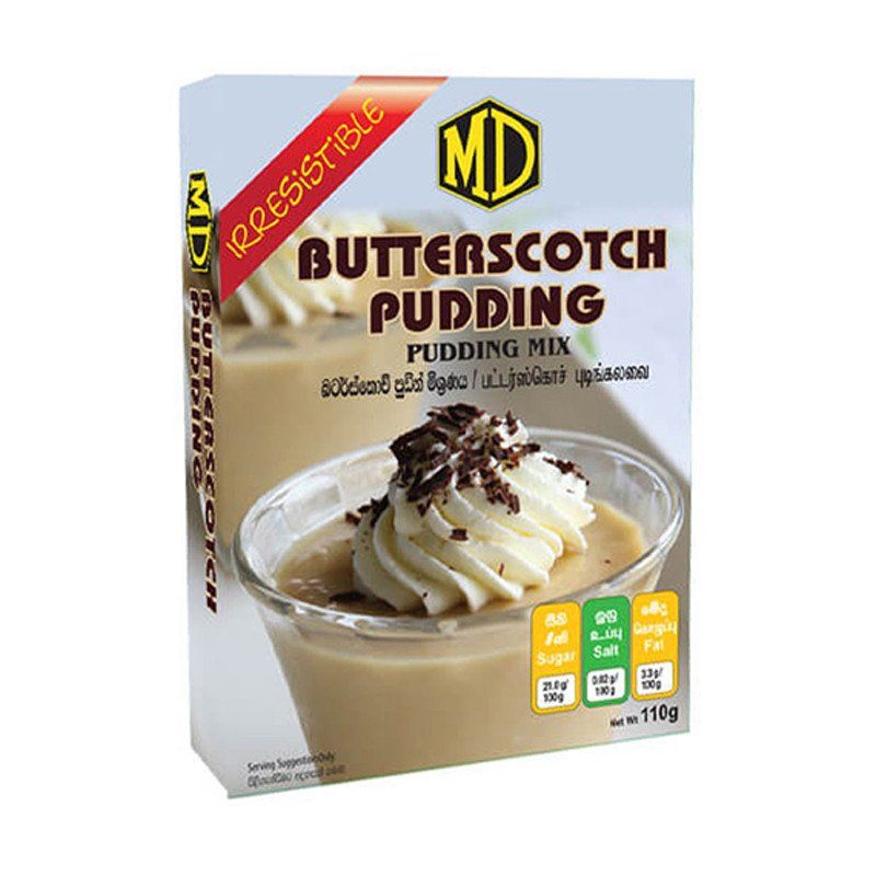 Md Butterscotch Pudding Mix 110g Catchmelk 6267