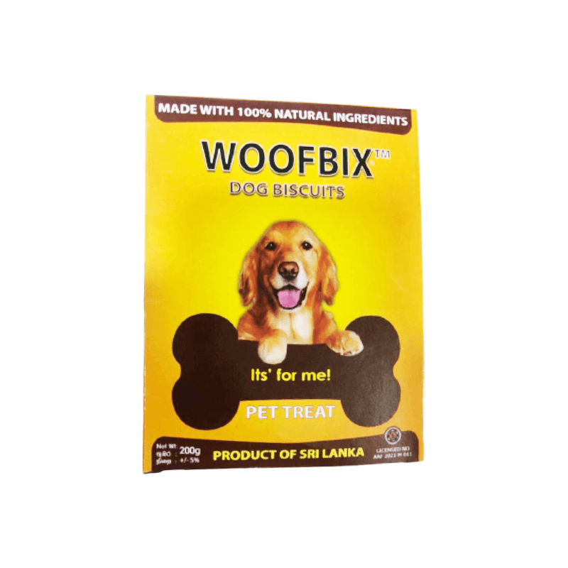 Woofbix Dog Biscuits 200g Catchme.lk