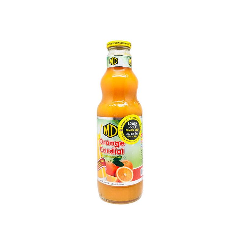 MD Orange Cordial 750ml - Catchme.lk