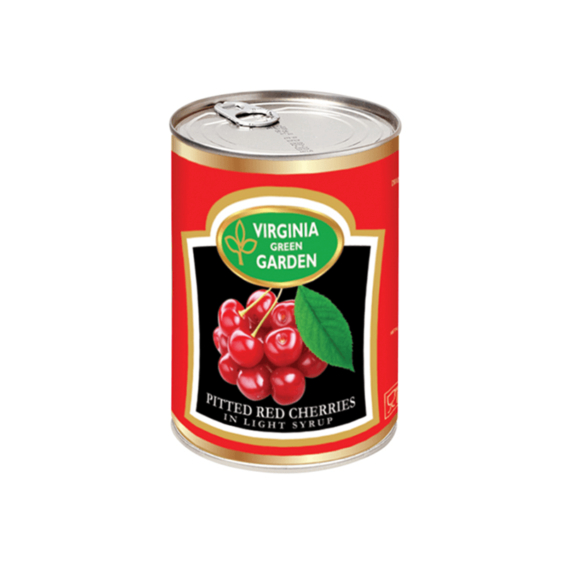 Virginia Pitted Red Cherries In Light Syrup 425g Catchme.lk