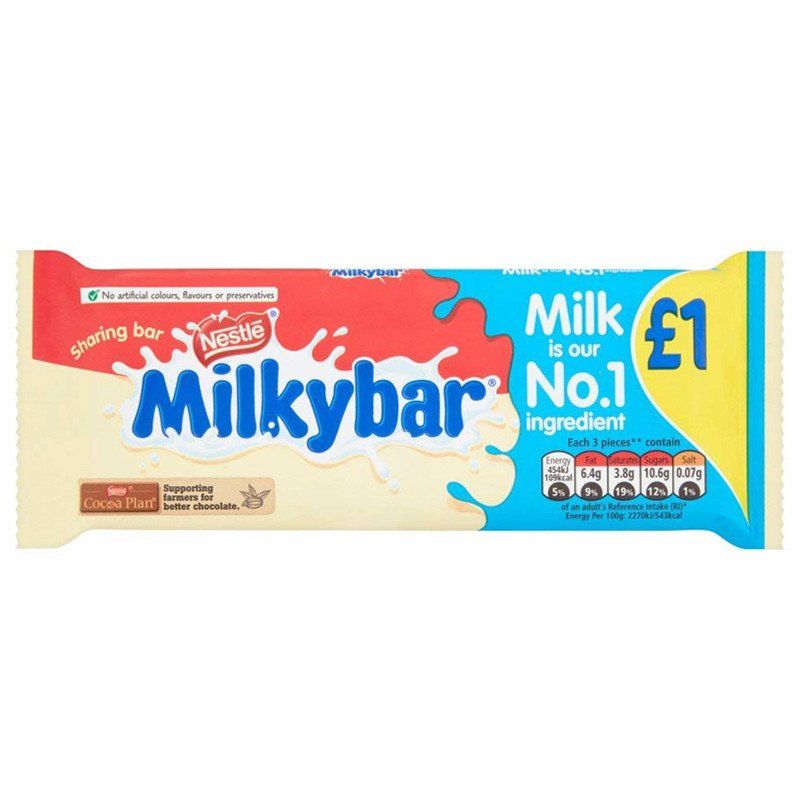 Nestle MilkyBar Chocolate 90g Catchme.lk