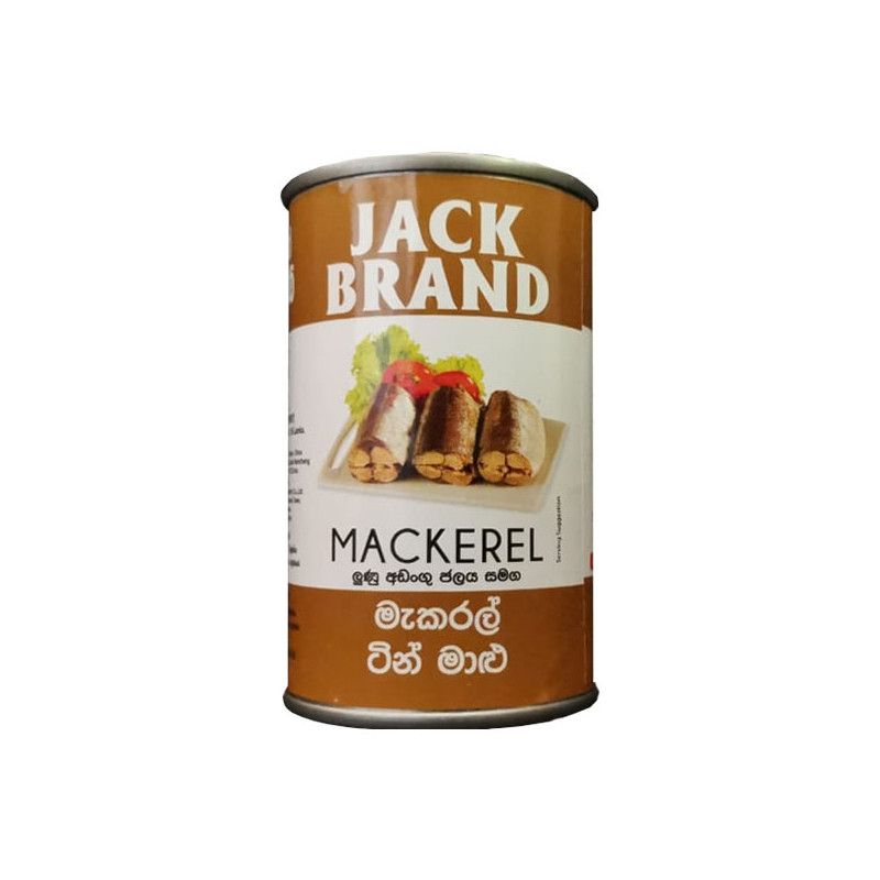 Jack Brand Mackerel Canned Fish 155g Catchme.lk