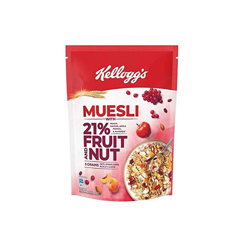 Kellogg's Muesli with 21 Fruit and Nut 500g Catchme.lk