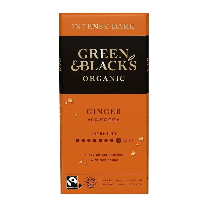 800 Green Blacks Organic Dark Chocolate 60 Cocoa 90g 16345590289535 