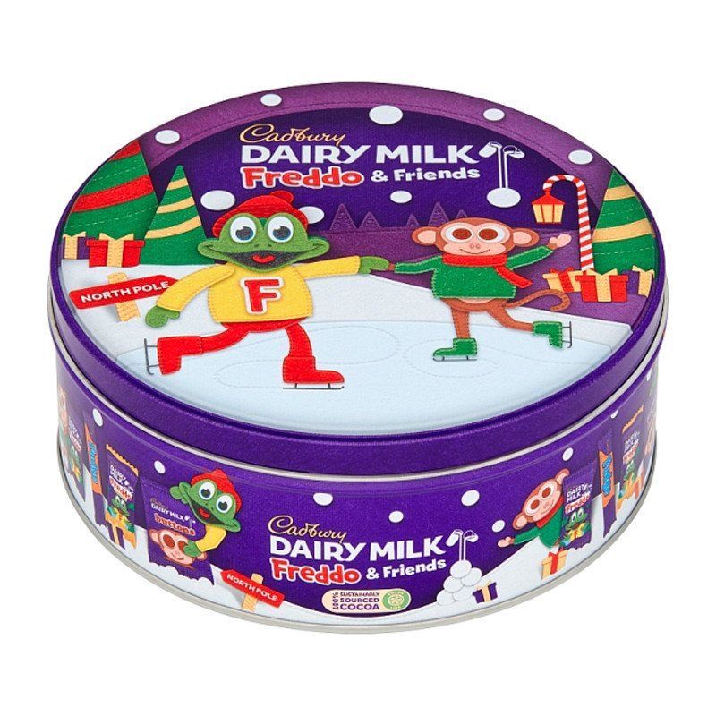 Cadbury Dairy Milk Freddo & Friends Tin 420g Catchme.lk