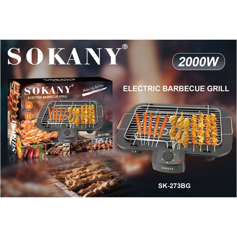 Sokany Electric BBQ Grill 2000W 273BG Catchme.lk