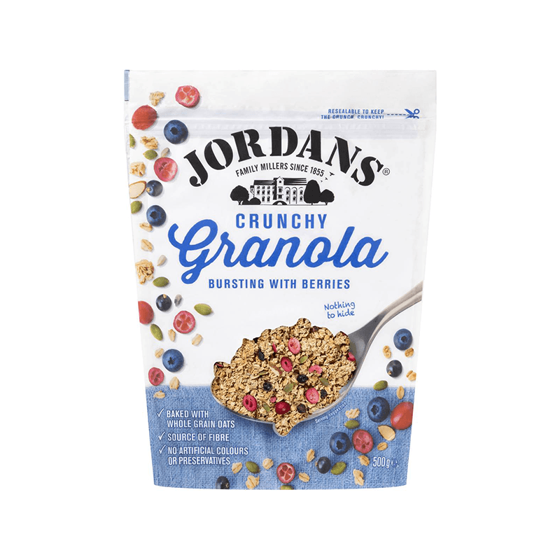 Jordans Crunchy Granola Bursting With Berries 500g Catchme.lk