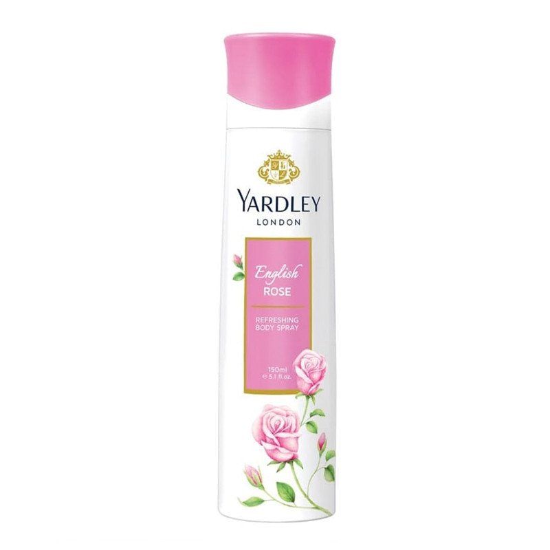 Yardley Body Spray (For Woman) English Rose 150ml - Catchme.lk