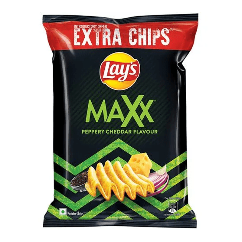 Lay's Maxx Peppery Cheddar Flavour 22.5g - Catchme.lk