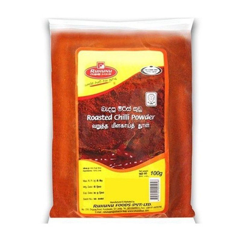 RUHUNU Roasted Chili Powder 100g - Catchme.lk