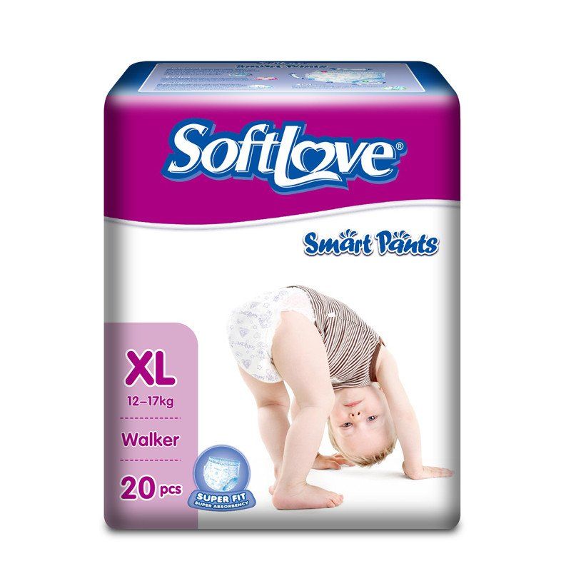 SoftLove Smart Diapers Pants 20pcs XL Catchme.lk