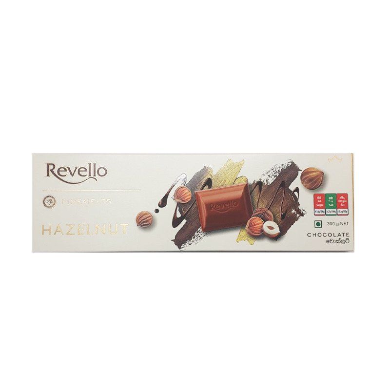 Revello FineMelts Hazelnut Chocolate 300g Catchme.lk