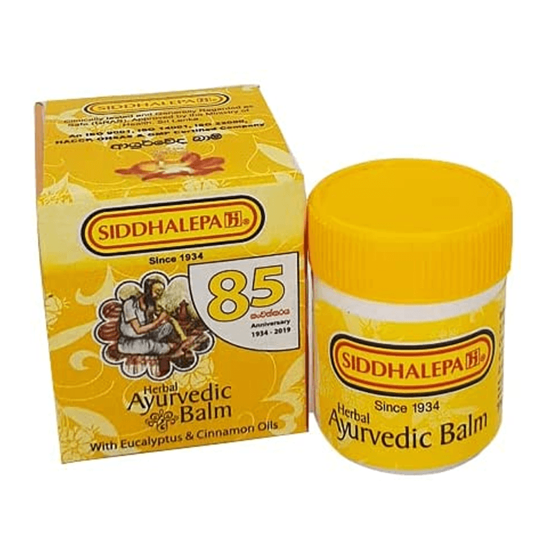 Siddalepa Ayurvedic Balm 10g - Catchme.lk