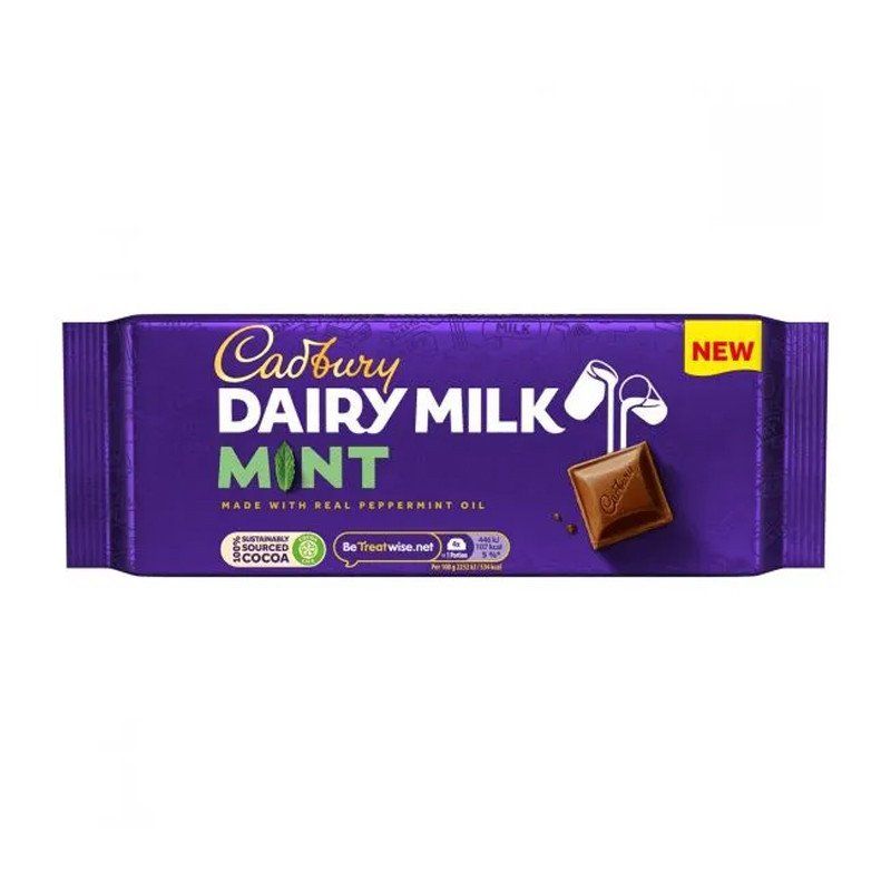 Cadbury Dairy Milk Mint 180g Catchme.lk