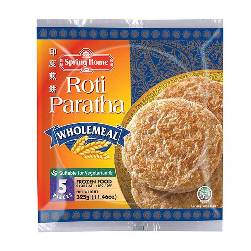 Spring Home Roti Paratha Wholemeal 5pcs 325g Catchme Lk   800 Spring Home Roti Paratha Wholemeal 5pcs 325g 16559658977426 