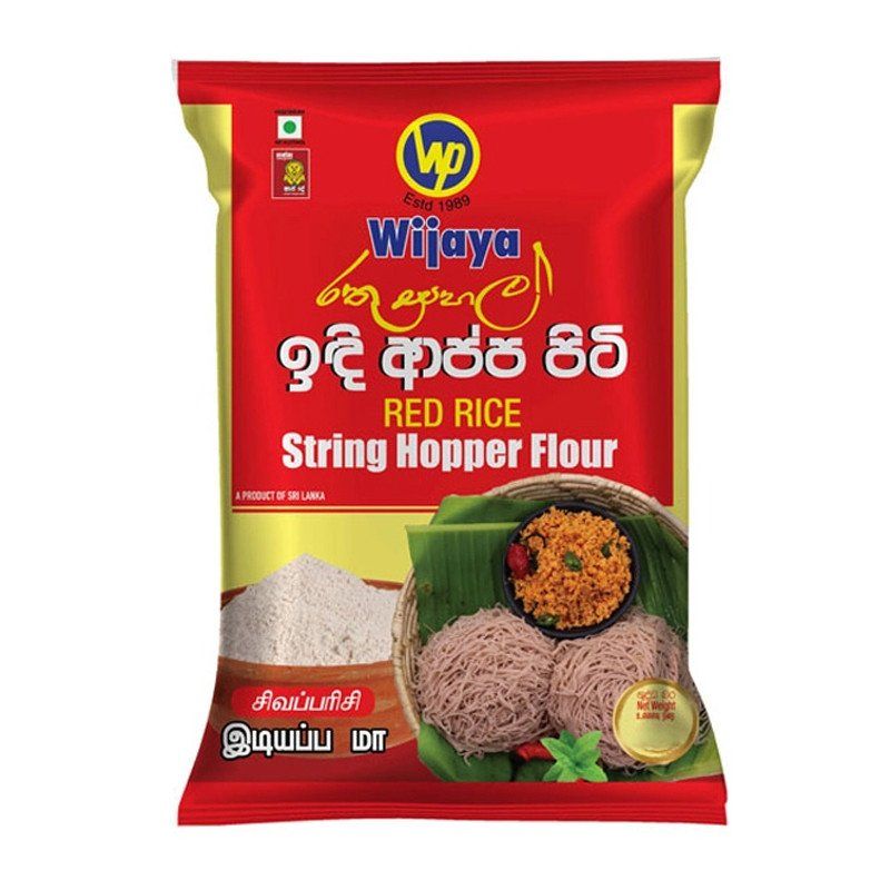 Wijaya Red Rice String Hopper Flour 1kg Catchme.lk
