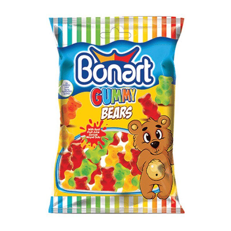Bonart Gummy Bears With Fruit Juice 80g Catchme.lk