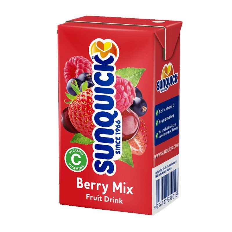 Sunquick Berry Mix Fruit Drink 200ml Catchme.lk