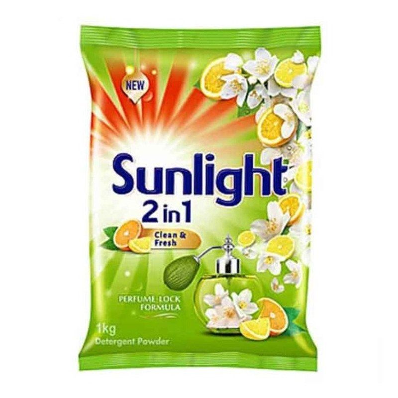 Sunlight 2in1 Clean & Lemon Fresh Detergent Powder 1kg Catchme.lk
