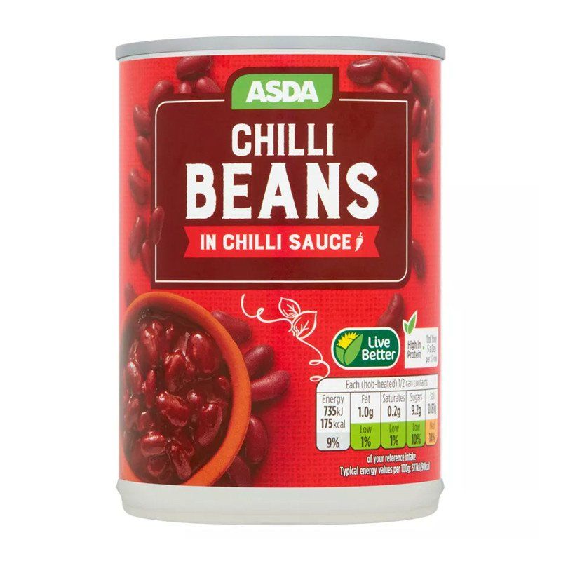 Asda Chilli Beans in Chilli Sauce 390g Catchme.lk