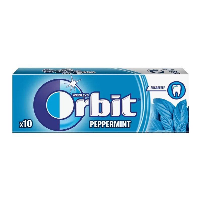 Orbit Peppermint Chewing Gum 14g Catchme.lk